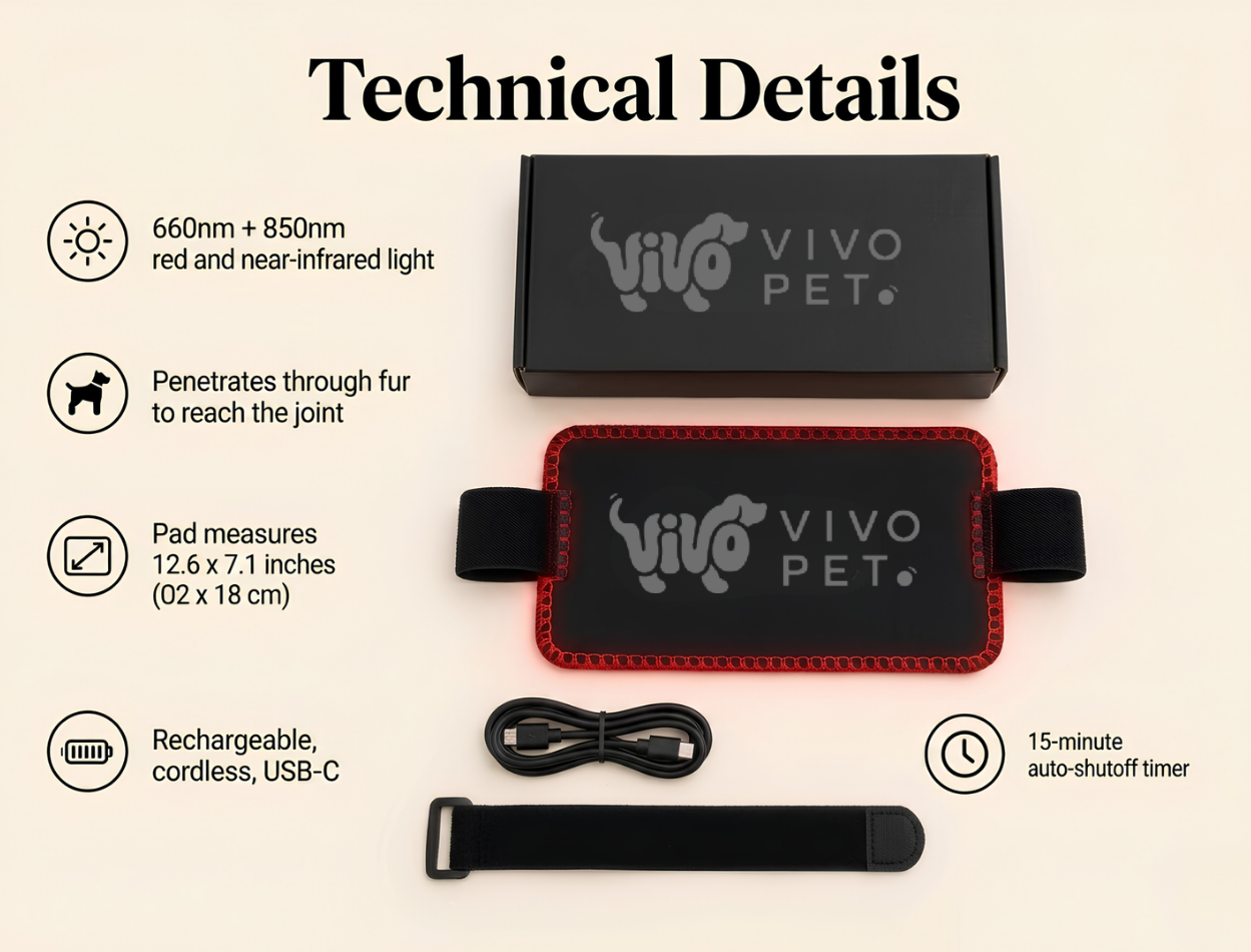 Vivo Pet Red Light Pad